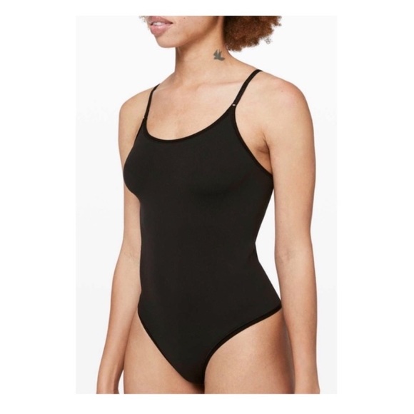 Lululemon Tranquility Bodysuit in Black. - Picture 2 of 6